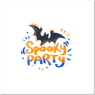 Spooky party Posters and Art